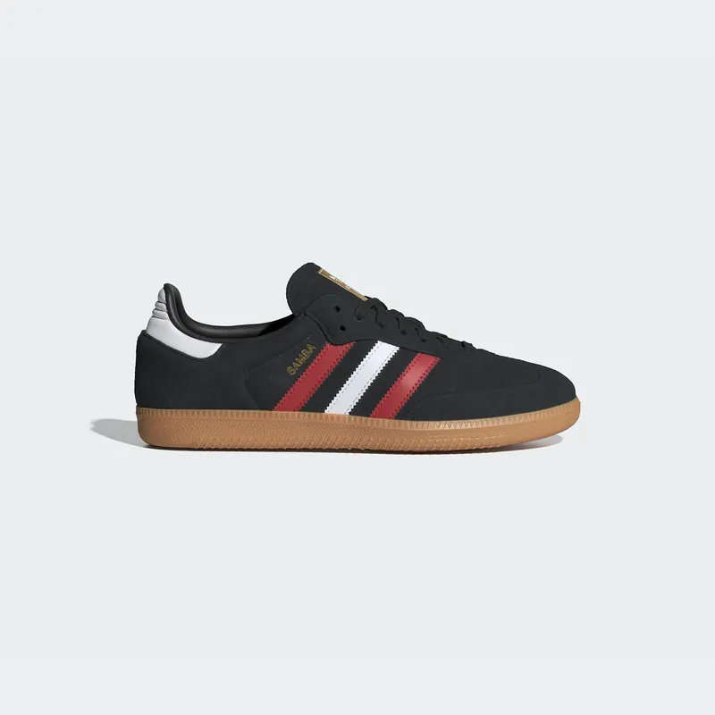 Adidas Samba OG 블랙/화이트/레드