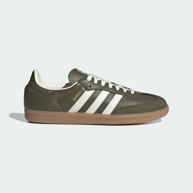 Adidas Medium Dark Khaki/Off White/Gum