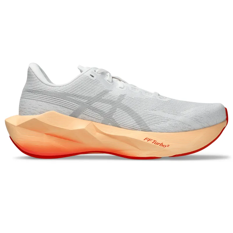 Asics White / Vivid Coral