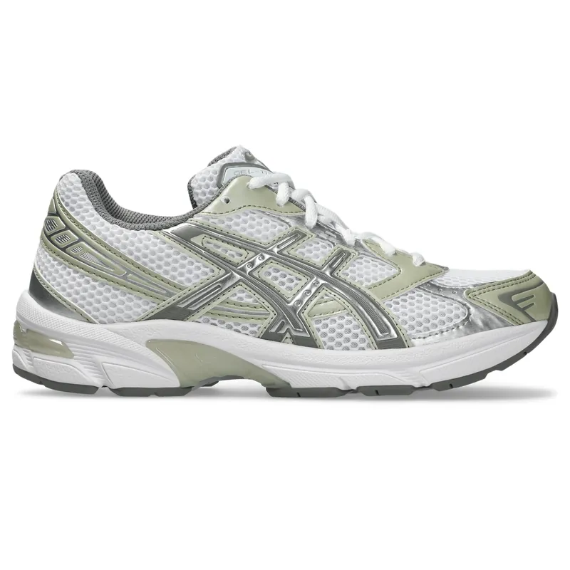 Asics White Dried Leaf Green