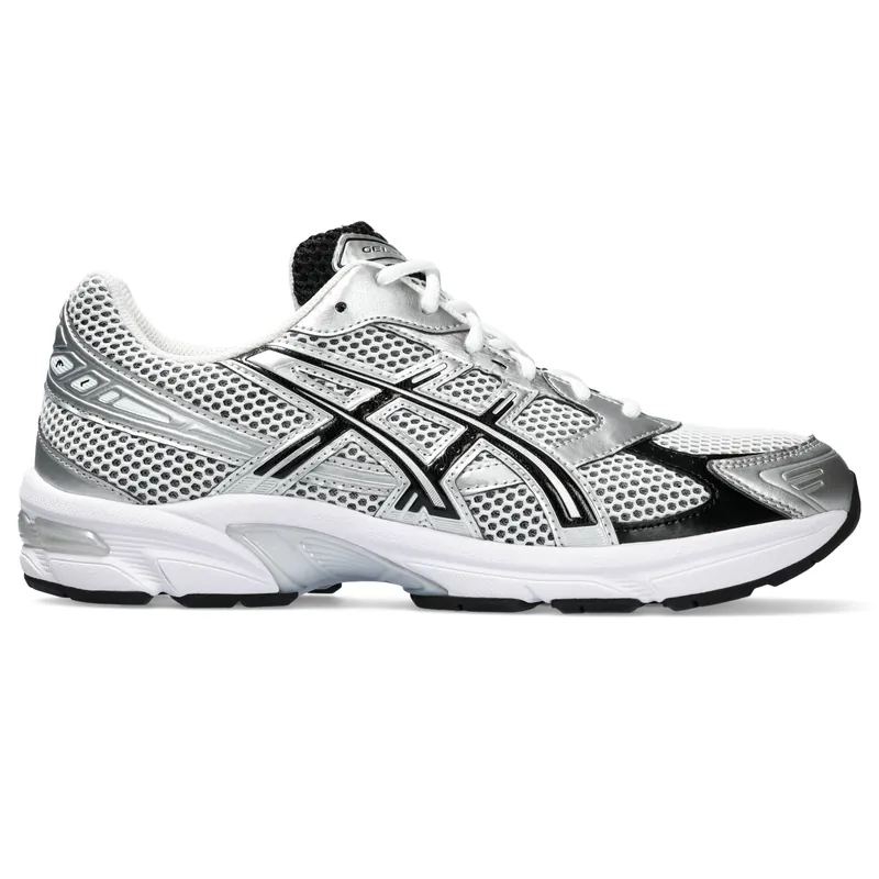 Asics Silver White Black
