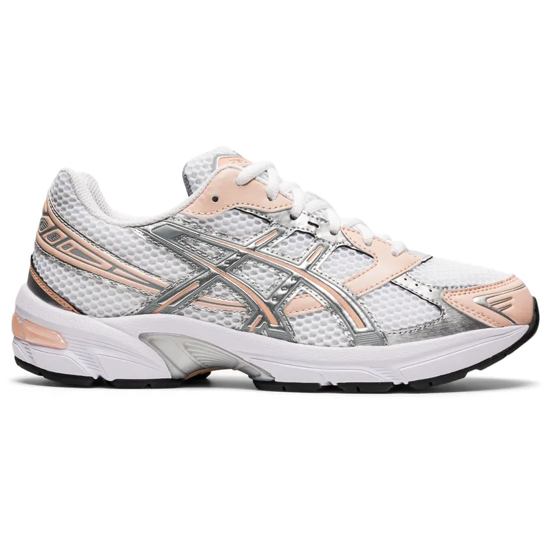 Asics White Pure Silver