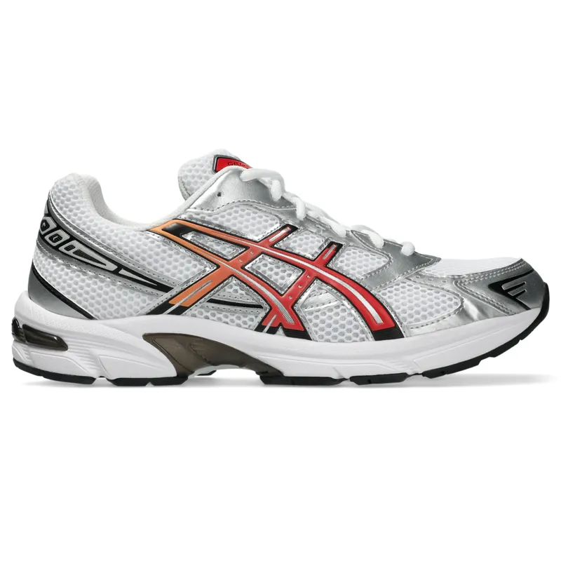 Asics White Red Snapper