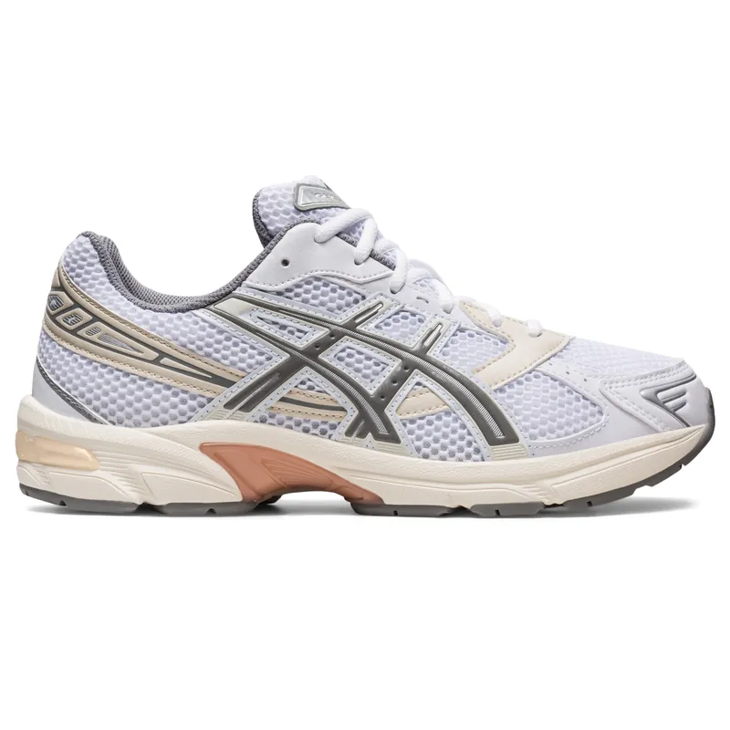 Asics White / Clay Grey