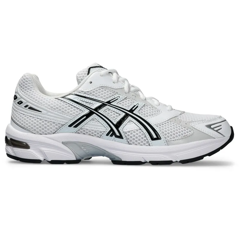 Asics White Black