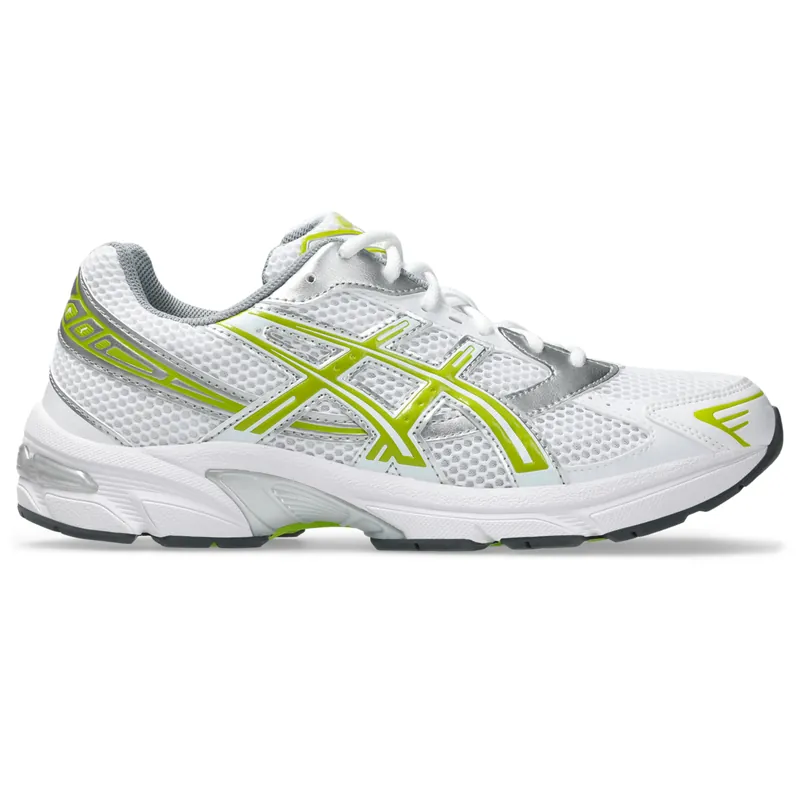 Asics White Green Apple