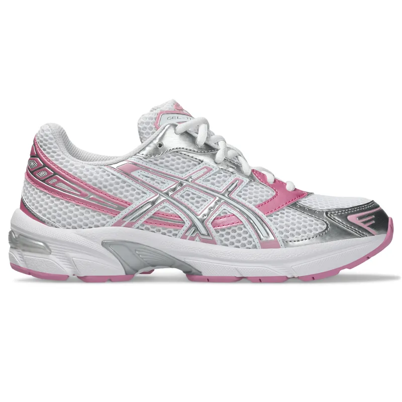 Asics White Silver Pink