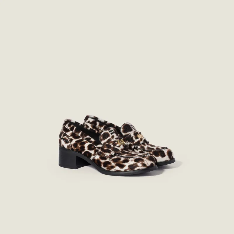 Miu Miu Loafers Chalk White