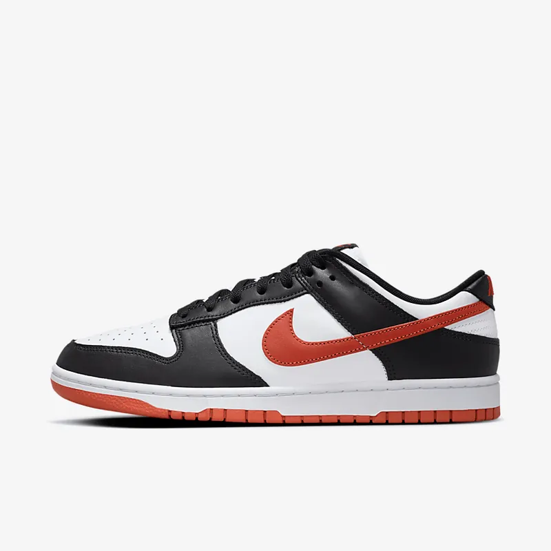 Nike White/Black/Dragon Red