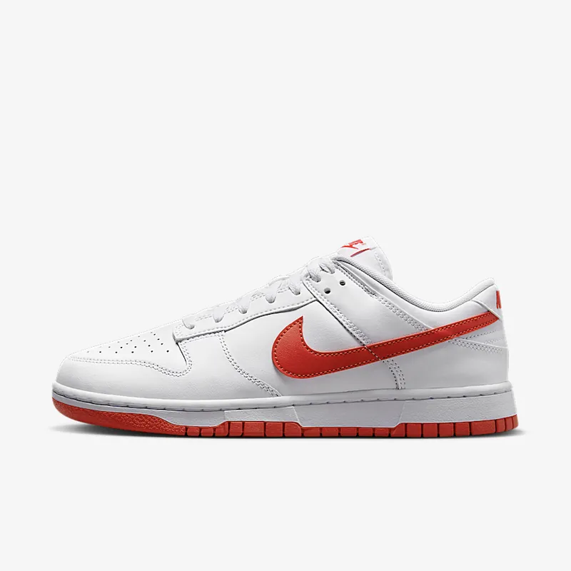 Nike White/Picante Red