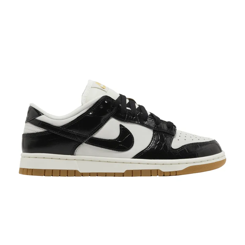 Nike s Dunk Low LX 'Black Croc
