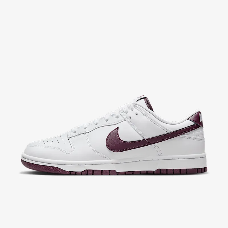 Nike White/White/Night Maroon