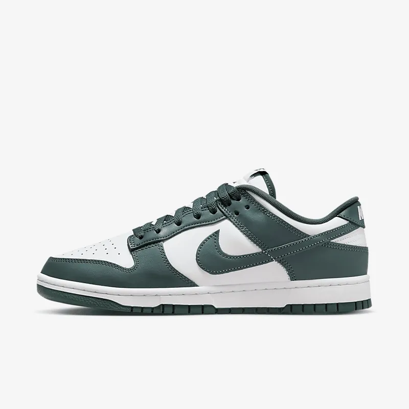 Nike White/White/Vintage Green