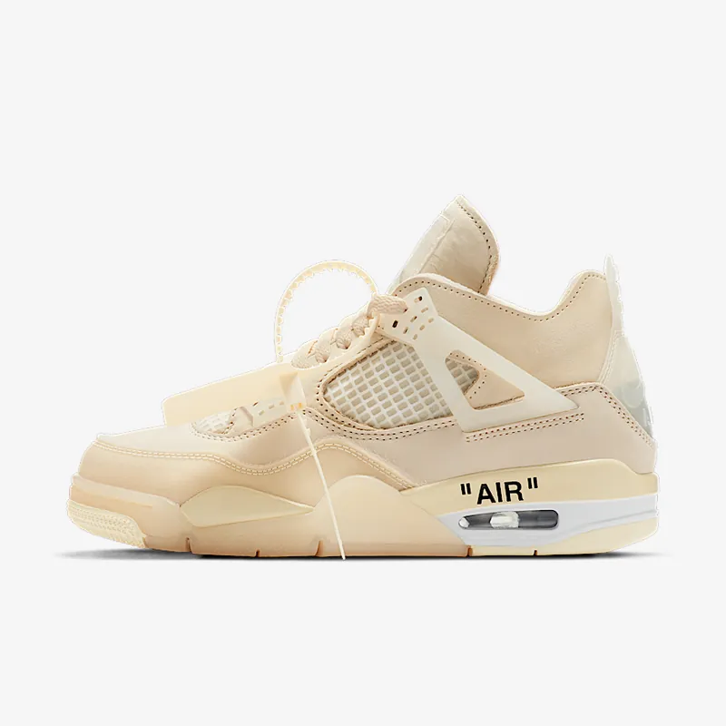 Nike × Off-White 에어 조던 4 오프화이트