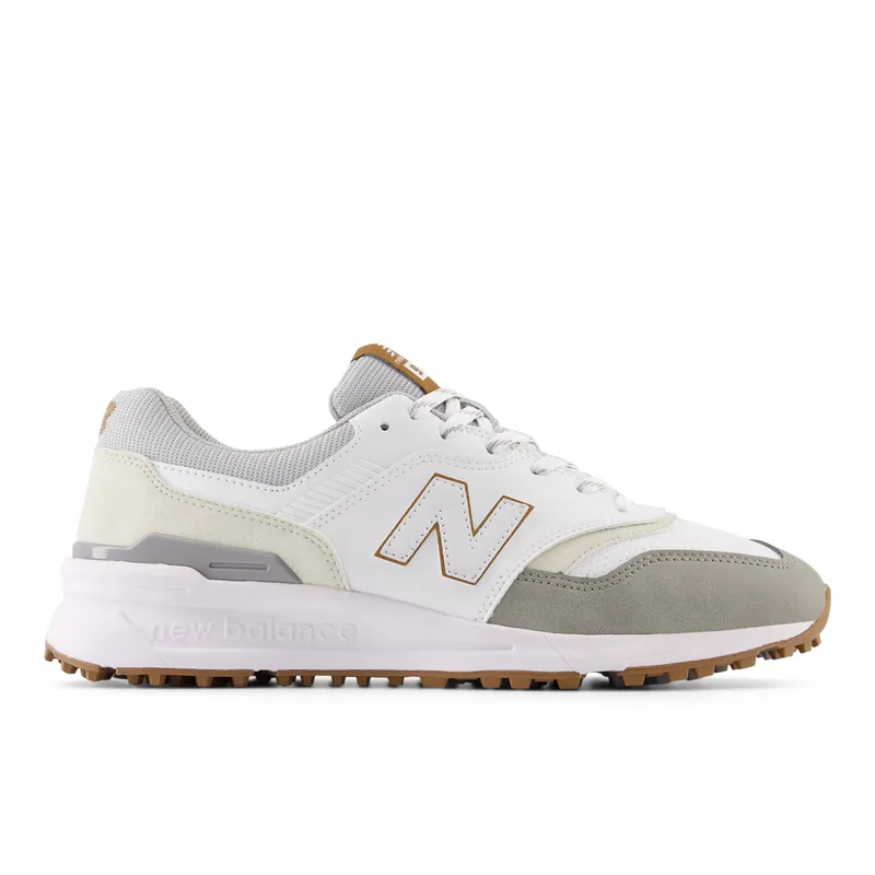 New Balance White Grey