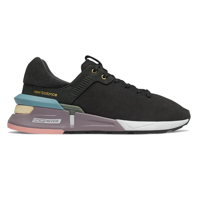 New Balance Black Suede