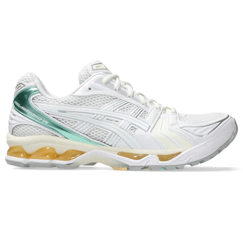 Asics White Green Cream