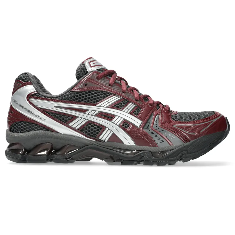 Asics Burgundy Obsidian Grey