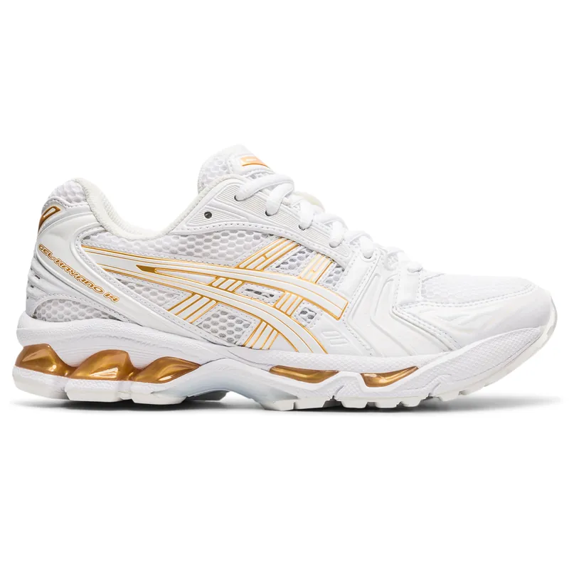 Asics White Gold