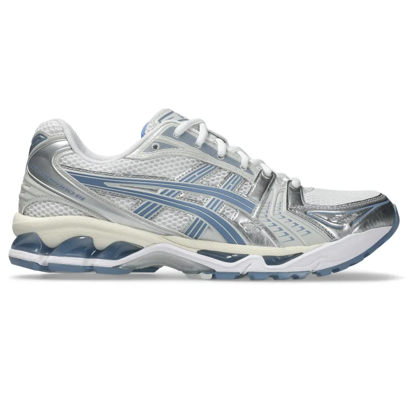 Asics White / Light Navy