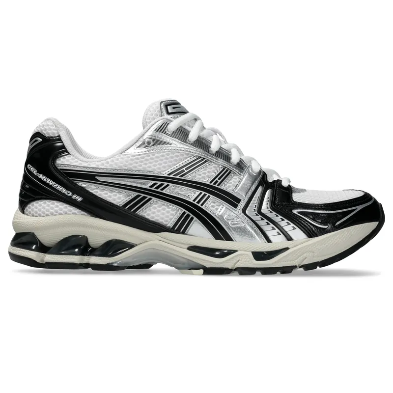 Asics White Silver Black