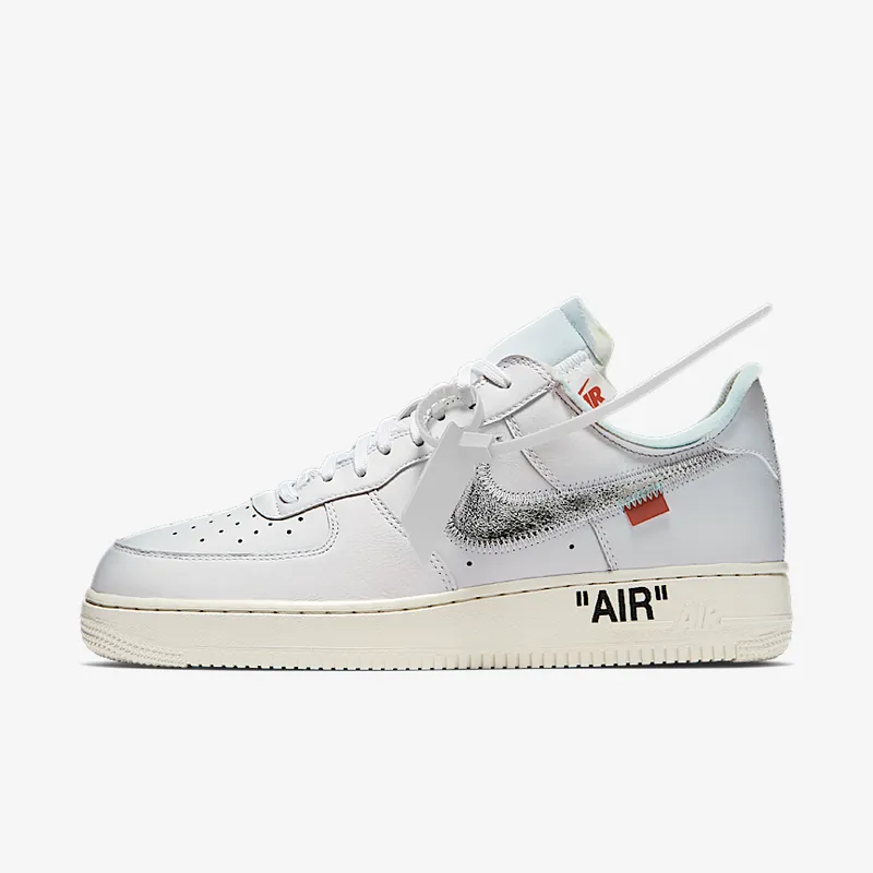 Nike × Off-White 에어 포스 1 로우 오프화이트