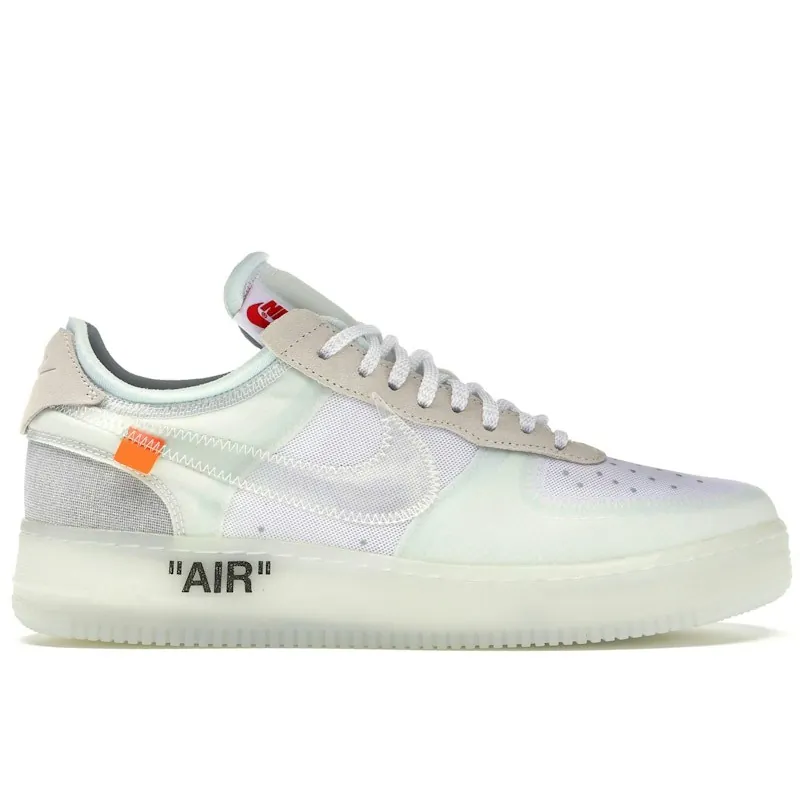 Nike × Off-White 에어 포스 1 로우 오프화이트