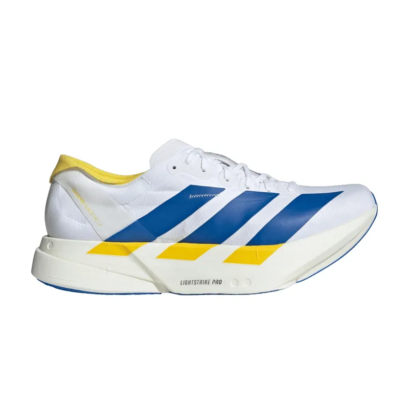 Adidas Cloud White Blue Yellow