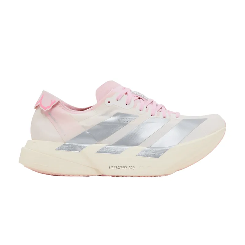 Adidas Core White Silver Metallic Clear Pink