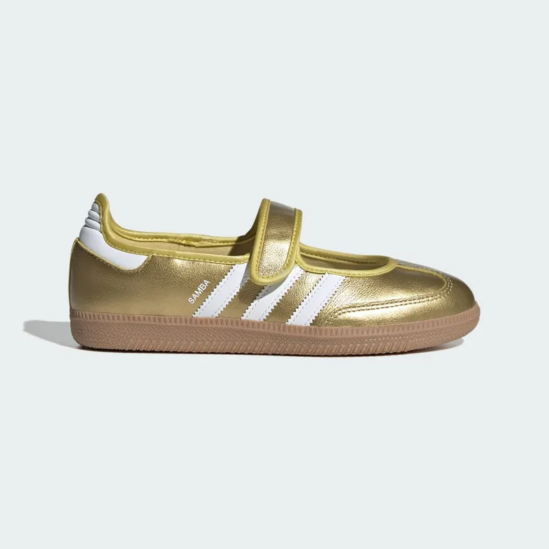 Adidas Gold Metallic/Cloud White/Gum