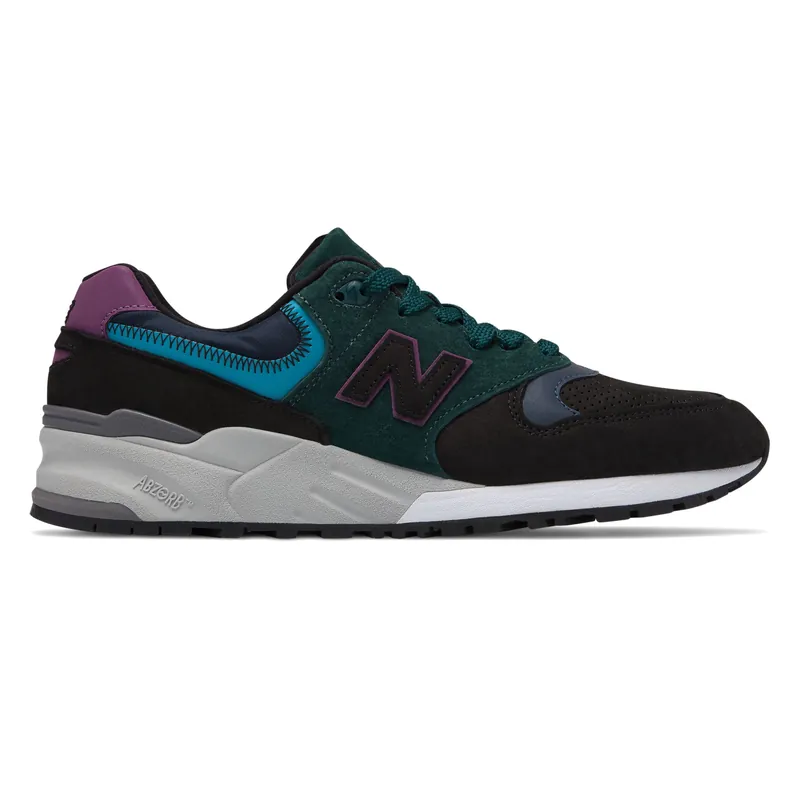 New Balance Green Black Purple