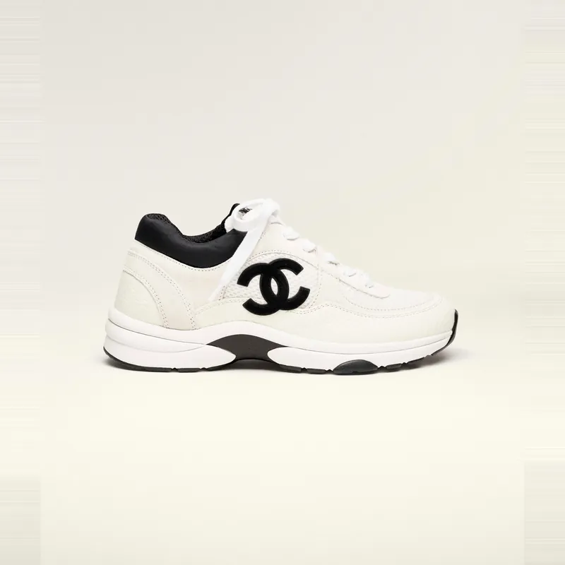 Chanel 샤넬 스니커즈 (메쉬·스웨이드 송아지 가죽)