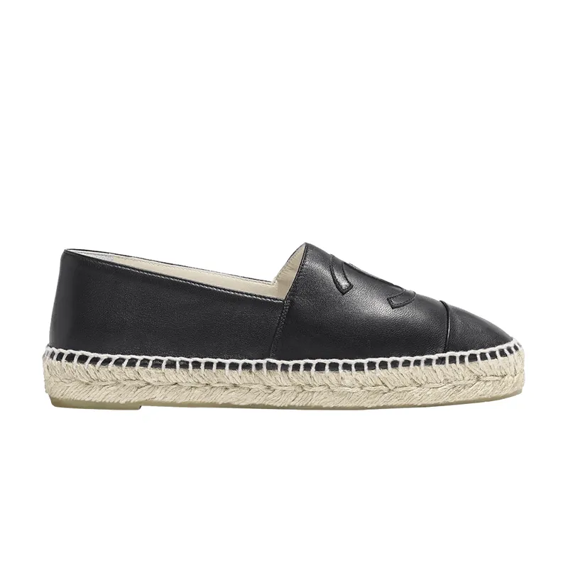 Chanel Espadrilles Black